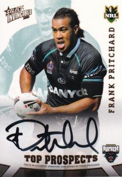 2006 Select Invincible - Top Prospect Signatures #TP05 Frank Pritchard Front